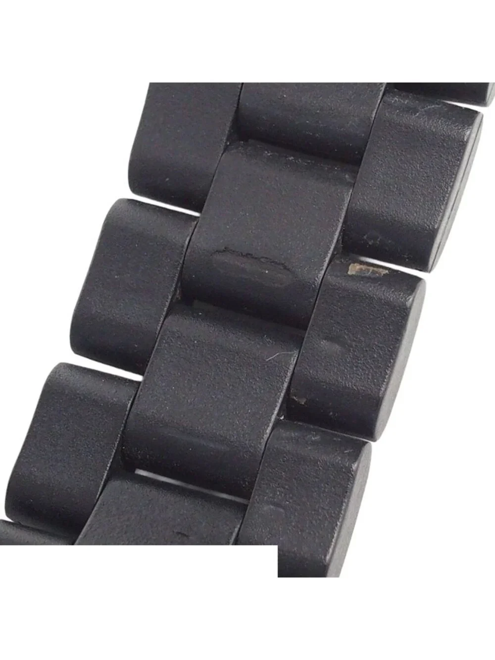 Chanel 38 Black Ceramic SS Rubber Watch Automatic